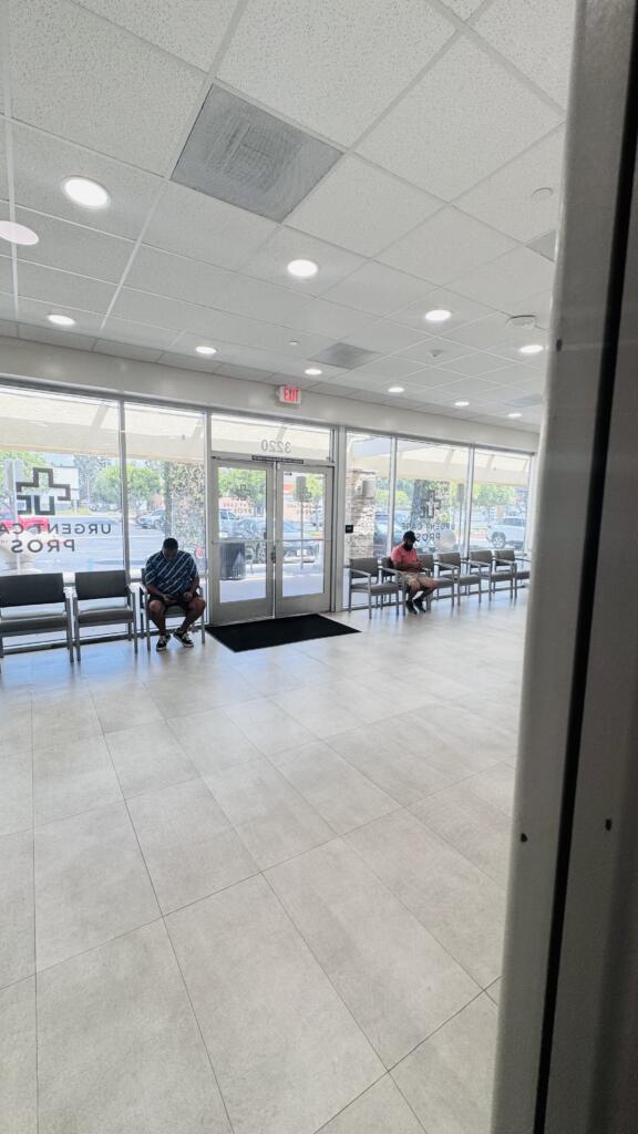 Waiting Room urgent care pros fullerton, ca near placentia, ca